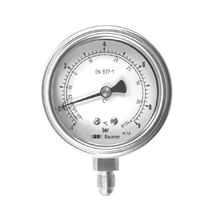 Bourdon Process and Safety Pressure Gauges 110mm
