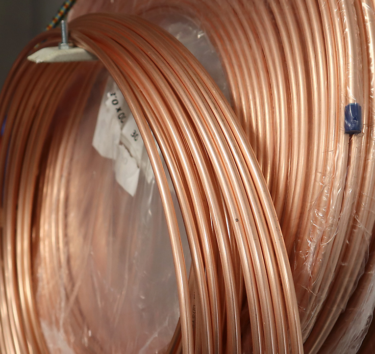 Van Stock for HVACR Engineers Including Copper Piping, Insulation, Fan Motors & Popular Line Components 