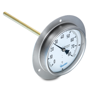 Bourdon Bimetal Thermometers For Airducts