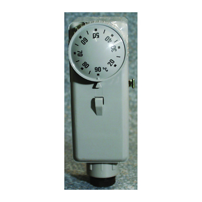 20°C to 90°C Pipe Thermostat (Grey) | Arthermo