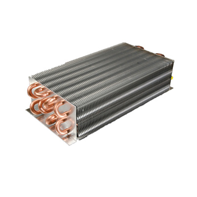 1/2" 4 Rows X 7 Tubes X 1100mm Fin Length Copper/Aluminium Evaporator Coil
