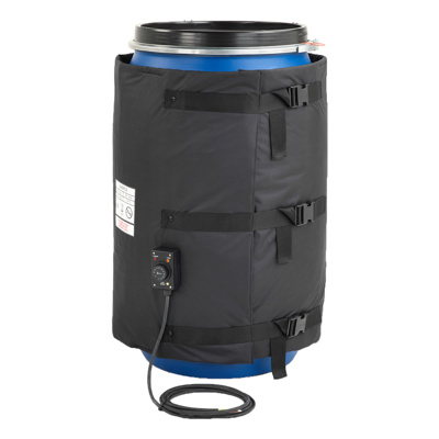 400W Nylon Insulated Side Drum Heater, 230v (105 litres) 370x1650mm