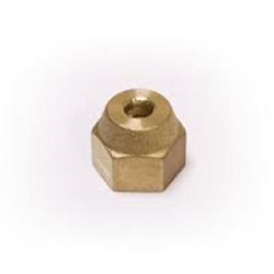 5/8" x 1/2" Brass Reducing Flare Nut (Pack of 10)