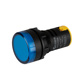 Blue 22mm 230VAC 50Hz C/W Locking Nut IP65 Round LED Pilot Light